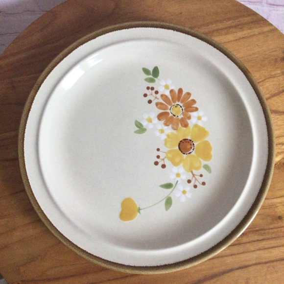 Vintage Stonecrest Autumn Glory Dinner Plates - Set of 2 - Picture 3 of 8